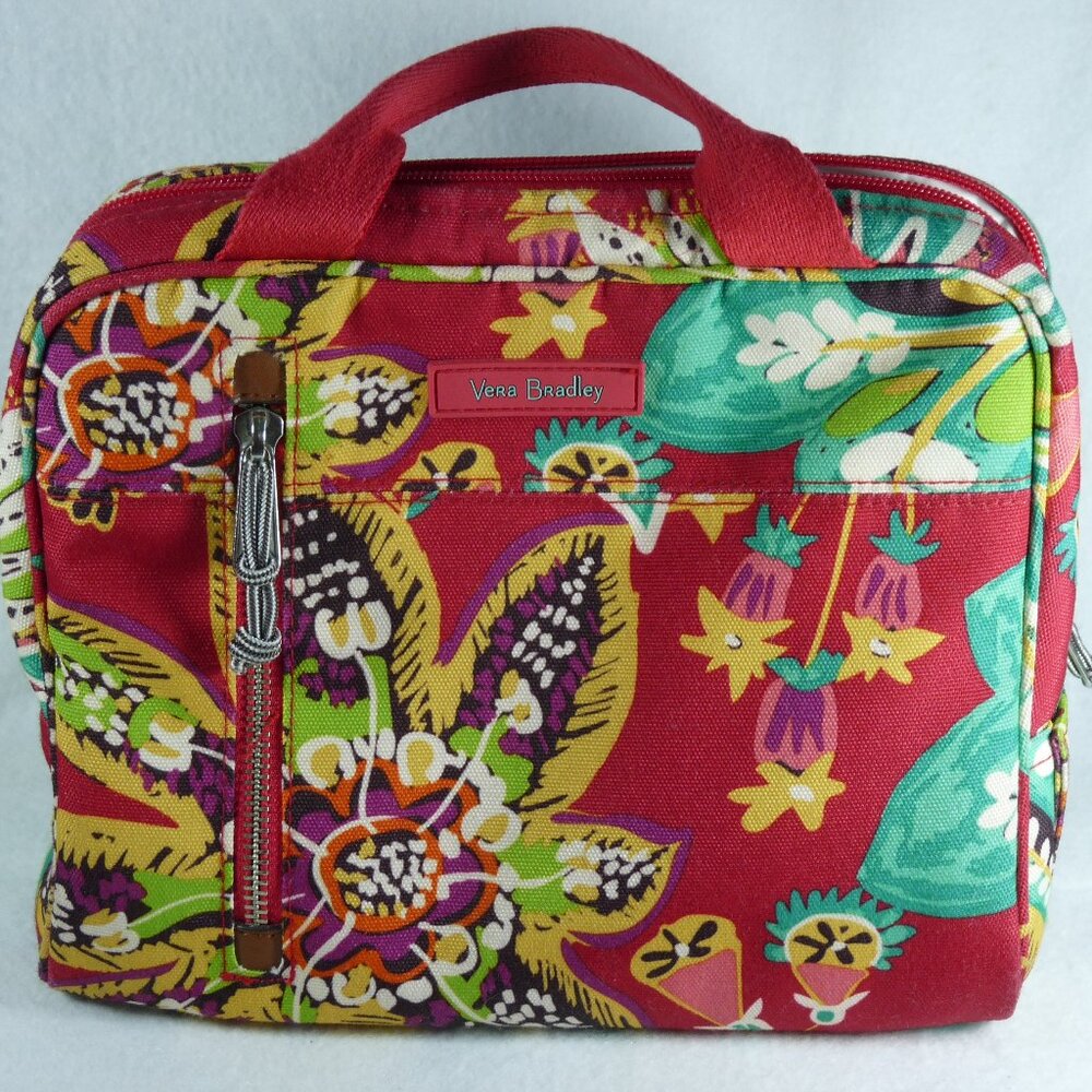 Vera Bradley Lighten UP Lunch Cooler Red Floral ECU